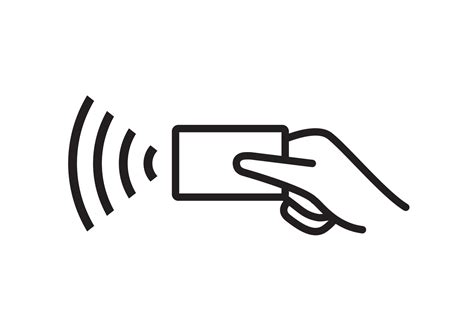 nfc contactless card|symbol for contactless card.